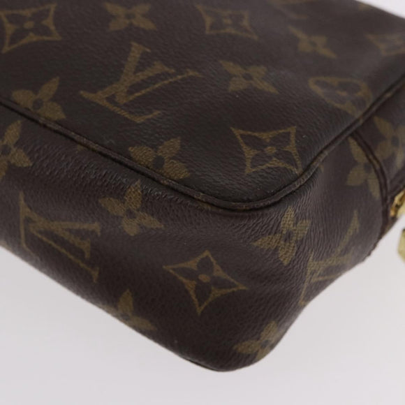 LOUIS VUITTON Monogram Trousse Toilette 18 Pouch M47526 LV Auth 183397A