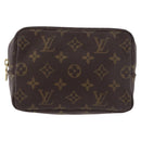 LOUIS VUITTON Monogram Trousse Toilette 18 Pouch M47526 LV Auth 183397A-13