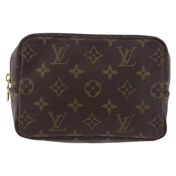 LOUIS VUITTON Monogram Trousse Toilette 18 Pouch M47526 LV Auth 183397A