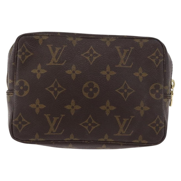 LOUIS VUITTON Monogram Trousse Toilette 18 Pouch M47526 LV Auth 183397A