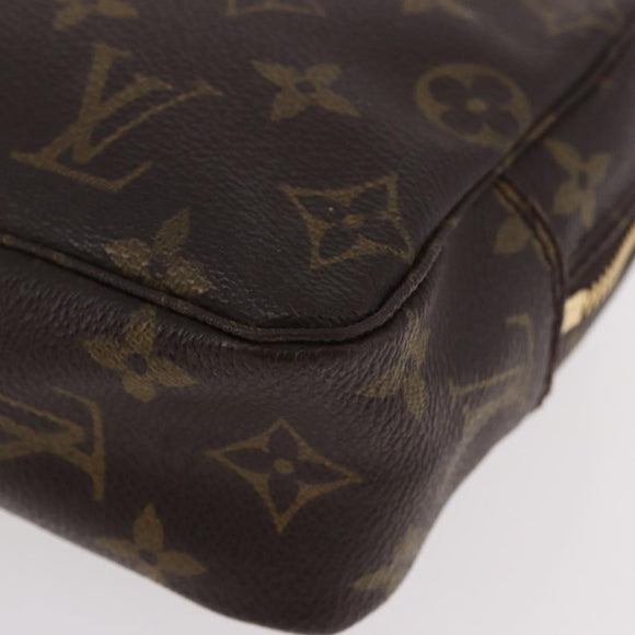 LOUIS VUITTON Monogram Trousse Toilette 18 Pouch M47526 LV Auth 183397A
