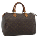 LOUIS VUITTON Monogram Speedy 30 Hand Bag M41526 LV Auth 183399-1