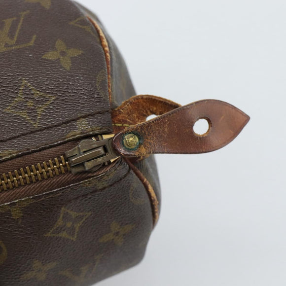 LOUIS VUITTON Monogram Speedy 30 Hand Bag M41526 LV Auth 183399