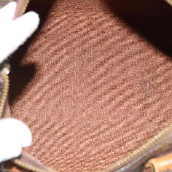 LOUIS VUITTON Monogram Speedy 30 Hand Bag M41526 LV Auth 183399