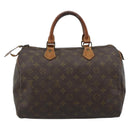 LOUIS VUITTON Monogram Speedy 30 Hand Bag M41526 LV Auth 183399-2