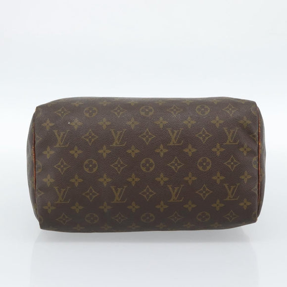 LOUIS VUITTON Monogram Speedy 30 Hand Bag M41526 LV Auth 183399