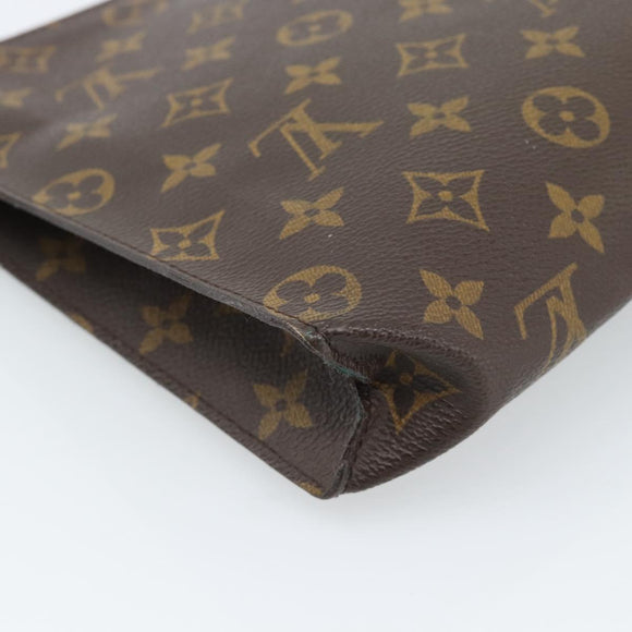 LOUIS VUITTON Monogram Poche Toilette 26 Pouch M47542 LV Auth 183404
