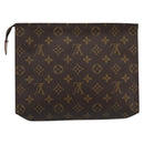 LOUIS VUITTON Monogram Poche Toilette 26 Pouch M47542 LV Auth 183404-2