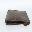 LOUIS VUITTON Monogram Poche Toilette 26 Pouch M47542 LV Auth 183404-4