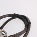Chloe Paddington Mini Hand Bag Leather Silver Metallic gray Auth 183406A-9