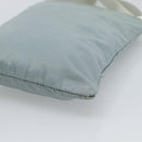 PRADA Shoulder Bag Nylon Light Blue Silver Auth 183410-16