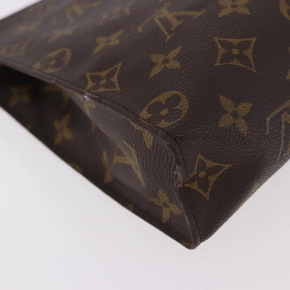 LOUIS VUITTON Monogram Toilette 26 Etui M47542 LV Auth 183411