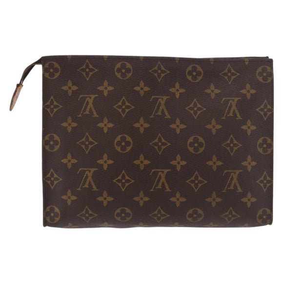 LOUIS VUITTON Monogram Toilette 26 Etui M47542 LV Auth 183411