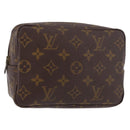 LOUIS VUITTON Monogram Trousse Toilette 18 Pouch M47526 LV Auth 183415A-1