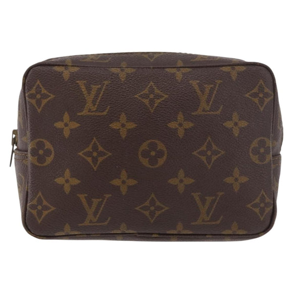 LOUIS VUITTON Monogram Trousse Toilette 18 Pouch M47526 LV Auth 183415A