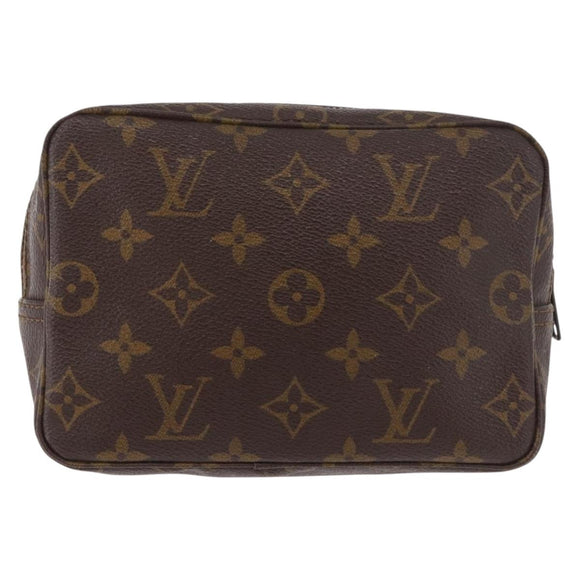 LOUIS VUITTON Monogram Trousse Toilette 18 Pouch M47526 LV Auth 183415A