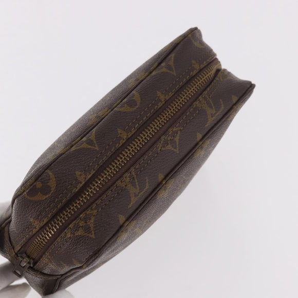 LOUIS VUITTON Monogram Trousse Toilette 18 Pouch M47526 LV Auth 183415A
