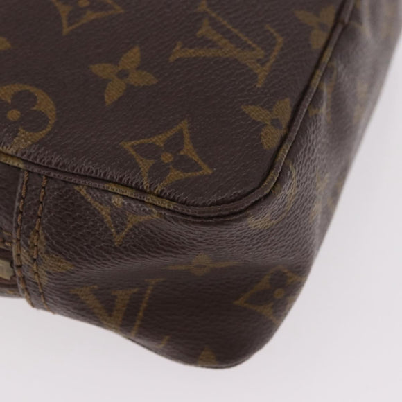 LOUIS VUITTON Monogram Trousse Toilette 18 Pouch M47526 LV Auth 183415A
