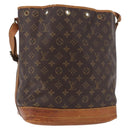 LOUIS VUITTON Monogram Noe Shoulder Bag M42224 LV Auth 183423-1