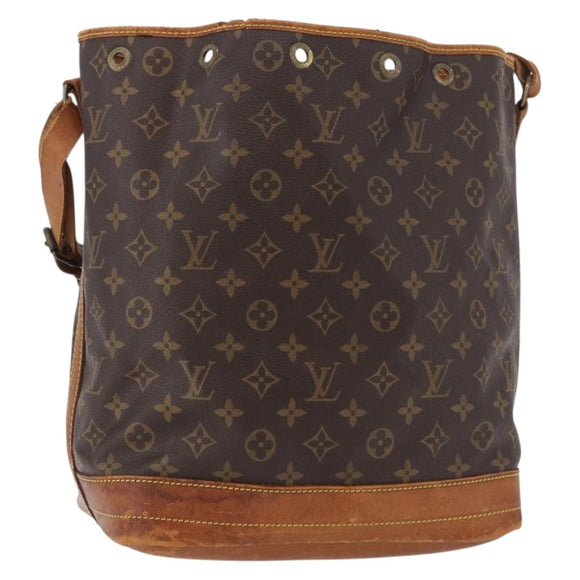 LOUIS VUITTON Monogram Noe Shoulder Bag M42224 LV Auth 183423