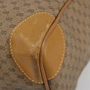 GUCCI Micro GG Supreme Boston Bag PVC Beige Gold Auth 183425-10