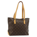 LOUIS VUITTON Monogram Cabas Piano Tote Bag M51148 LV Auth 183428A-1