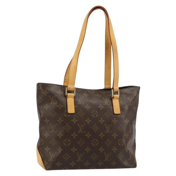 LOUIS VUITTON Monogram Cabas Piano Tote Bag M51148 LV Auth 183428A