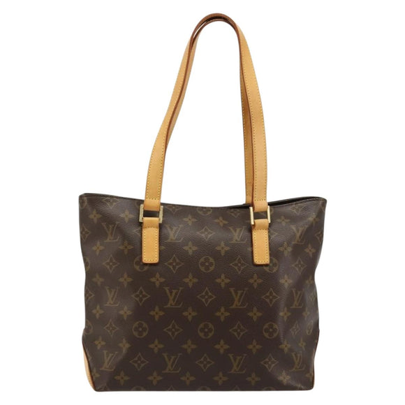 LOUIS VUITTON Monogram Cabas Piano Tote Bag M51148 LV Auth 183428A