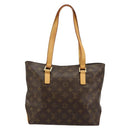 LOUIS VUITTON Monogram Cabas Piano Tote Bag M51148 LV Auth 183428A-2
