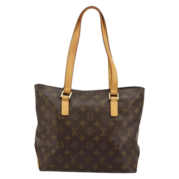 LOUIS VUITTON Monogram Cabas Piano Tote Bag M51148 LV Auth 183428A