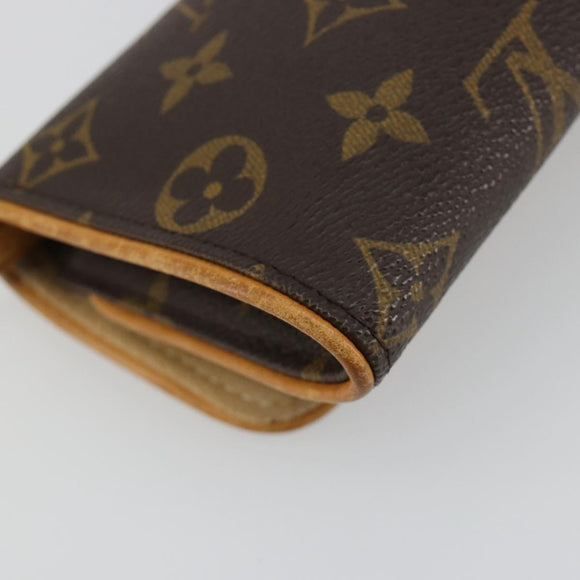 LOUIS VUITTON Monogram Pochette Twin PM Shoulder Bag M51854 LV Auth 183430