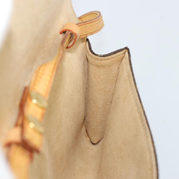 LOUIS VUITTON Monogram Pochette Twin PM Shoulder Bag M51854 LV Auth 183430