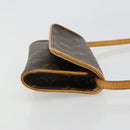LOUIS VUITTON Monogram Pochette Twin PM Shoulder Bag M51854 LV Auth 183430-3