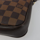 LOUIS VUITTON Damier Ebene Navona Accessory Pouch N51983 LV Auth 183433-15
