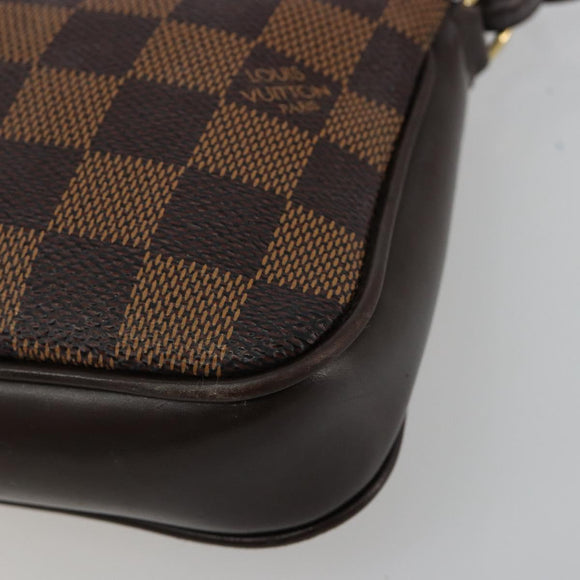 LOUIS VUITTON Damier Ebene Navona Accessory Pouch N51983 LV Auth 183433