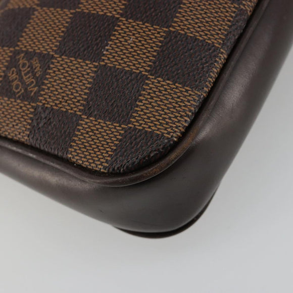 LOUIS VUITTON Damier Ebene Navona Accessory Pouch N51983 LV Auth 183433