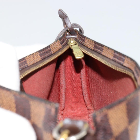 LOUIS VUITTON Damier Ebene Navona Accessory Pouch N51983 LV Auth 183433