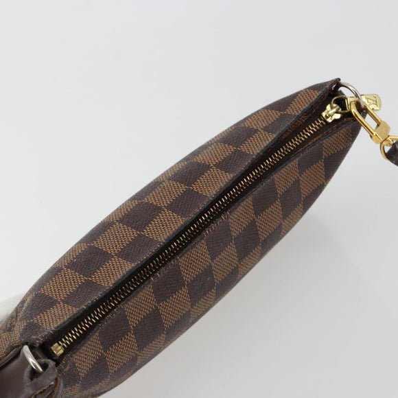 LOUIS VUITTON Damier Ebene Navona Accessory Pouch N51983 LV Auth 183433