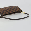 LOUIS VUITTON Damier Ebene Navona Accessory Pouch N51983 LV Auth 183433-7
