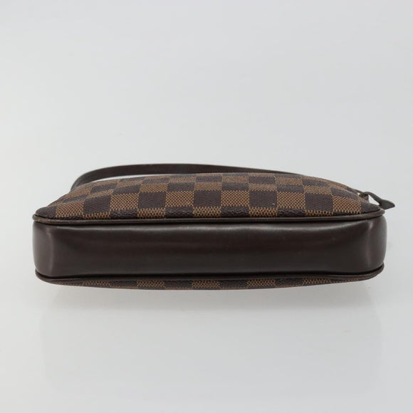 LOUIS VUITTON Damier Ebene Navona Accessory Pouch N51983 LV Auth 183433