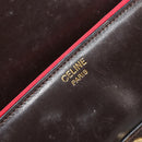 CELINE Umhängetasche Leder Gold Braun Original 183437-17