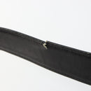 CELINE C Sulky Shoulder Bag Canvas Black Gold Auth 183439-10