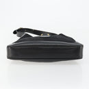 CELINE C Sulky Shoulder Bag Canvas Black Gold Auth 183439-11