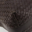 BOTTEGA VENETA INTRECCIATO Shoulder Bag Leather Brown 115658 Auth 183440V-14
