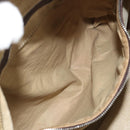 BOTTEGA VENETA INTRECCIATO Shoulder Bag Leather Brown 115658 Auth 183440V-22