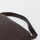 BOTTEGA VENETA INTRECCIATO Shoulder Bag Leather Brown 115658 Auth 183440V-8