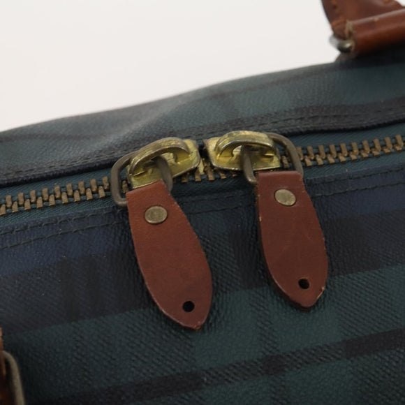 Polo Ralph Lauren Boston Bag Leather PVC 2way Green Auth 183444A