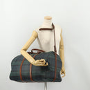 Polo Ralph Lauren Boston Bag Leather PVC 2way Green Auth 183444A-23