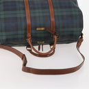 Polo Ralph Lauren Boston Bag Leather PVC 2way Green Auth 183444A-7