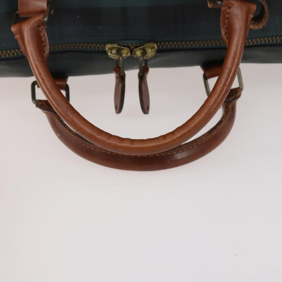 Polo Ralph Lauren Boston Bag Leather PVC 2way Green Auth 183444A